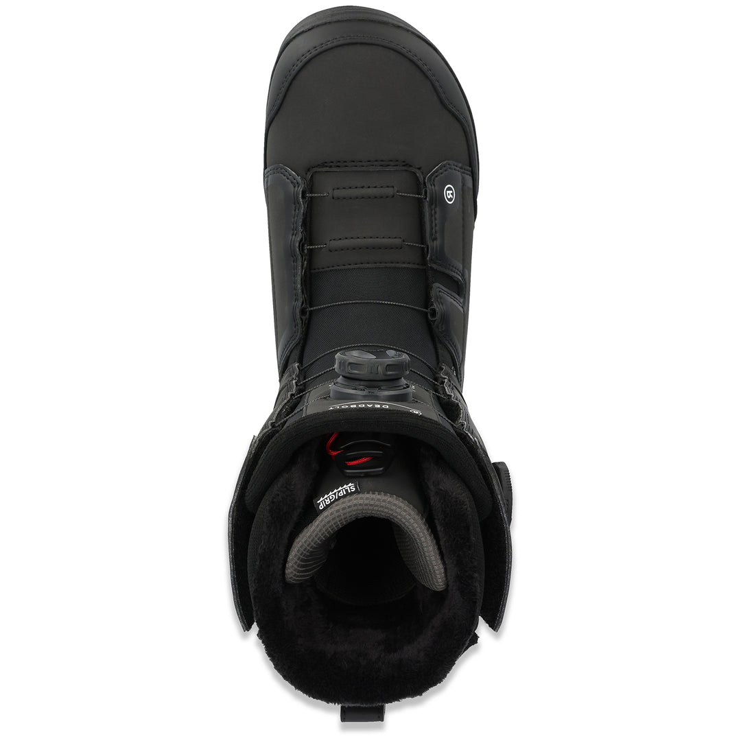 ride deadbolt zonal snowboard boots 2023 Ride Deadbolt Zonal Men Snowboard Boots Black / 10