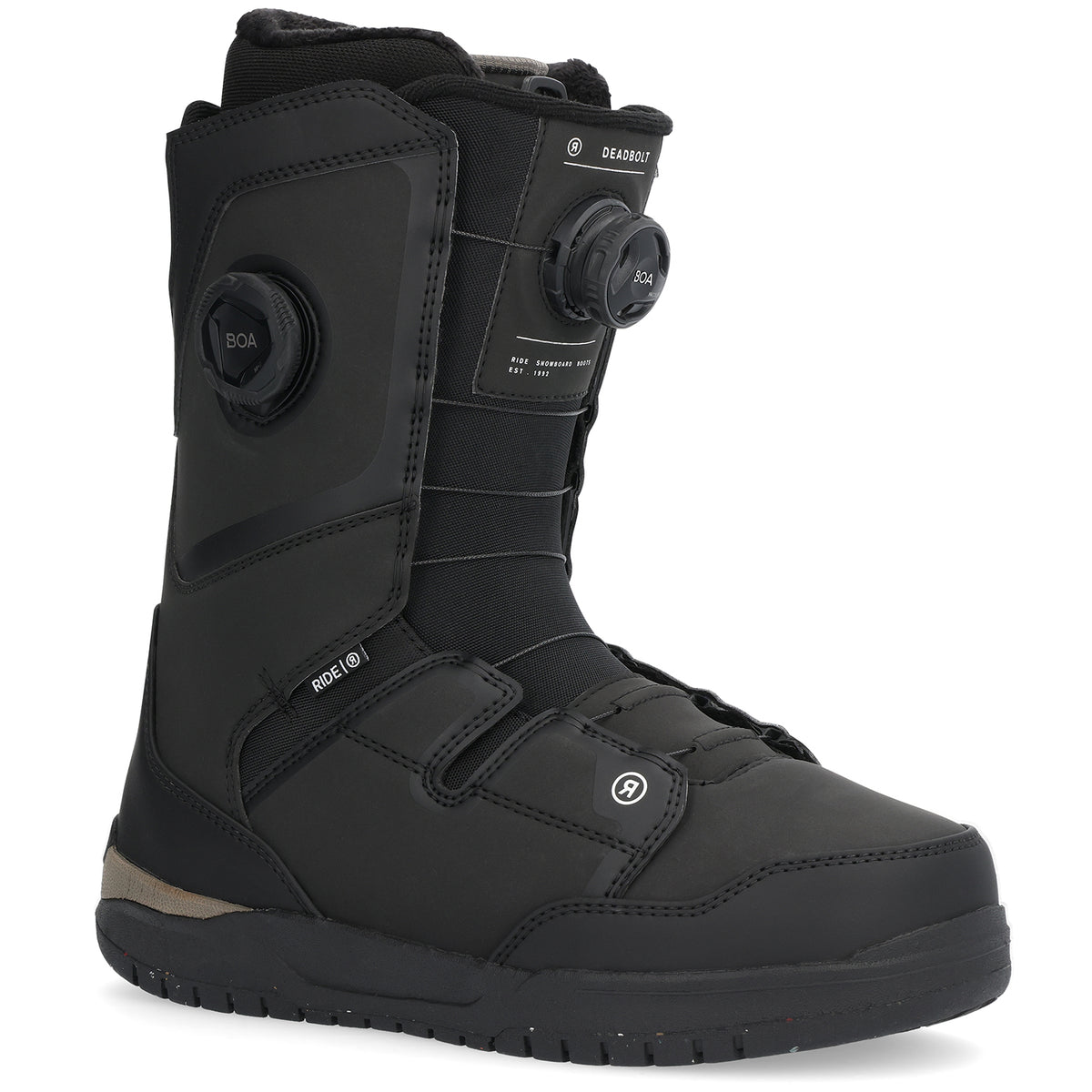 Ride Deadbolt Zonal Men Snowboard Boots Black / 11