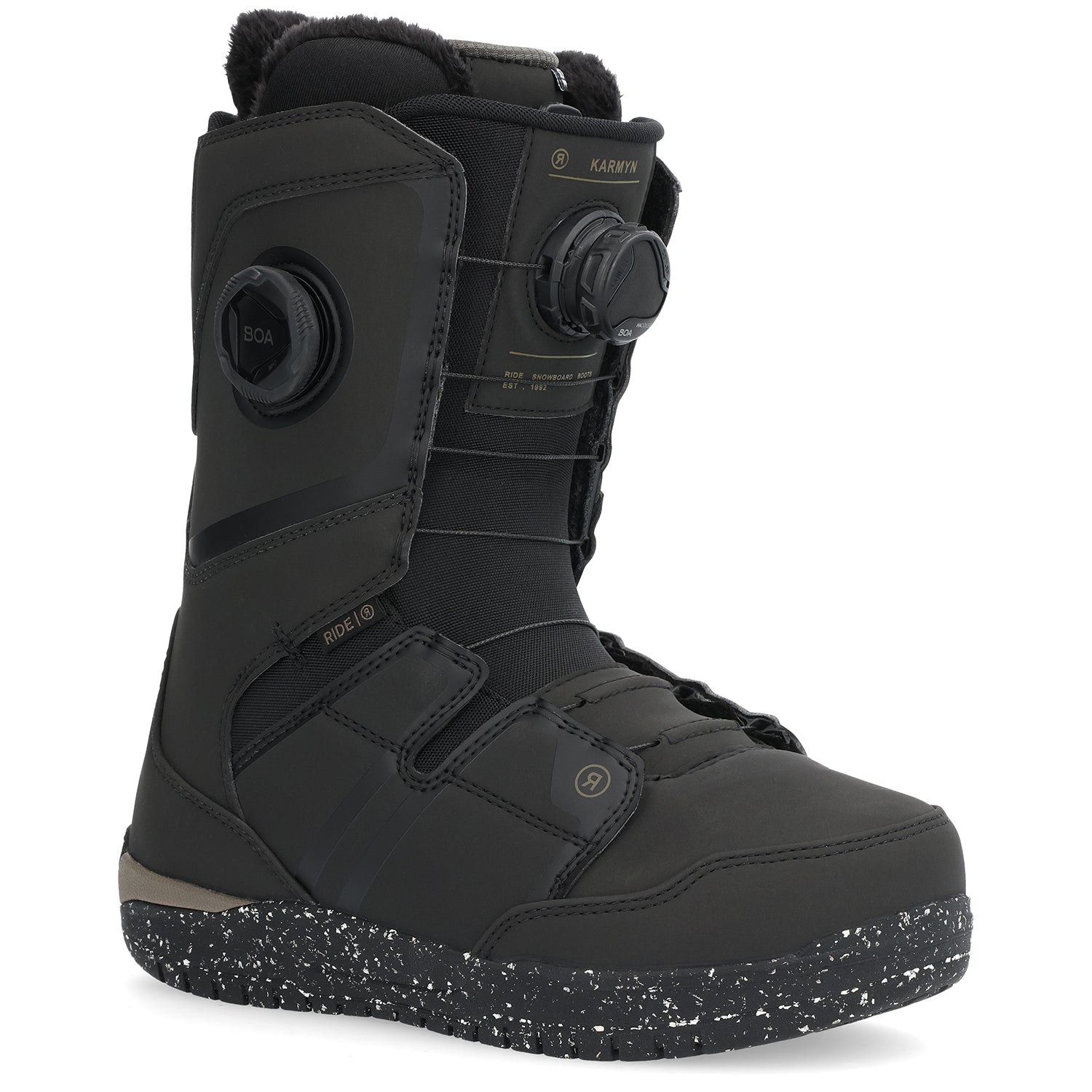 RIDE スノーボードブーツ ブラック KARMYN Ride Karmyn Zonal Snowboard Boots - Women's – evo