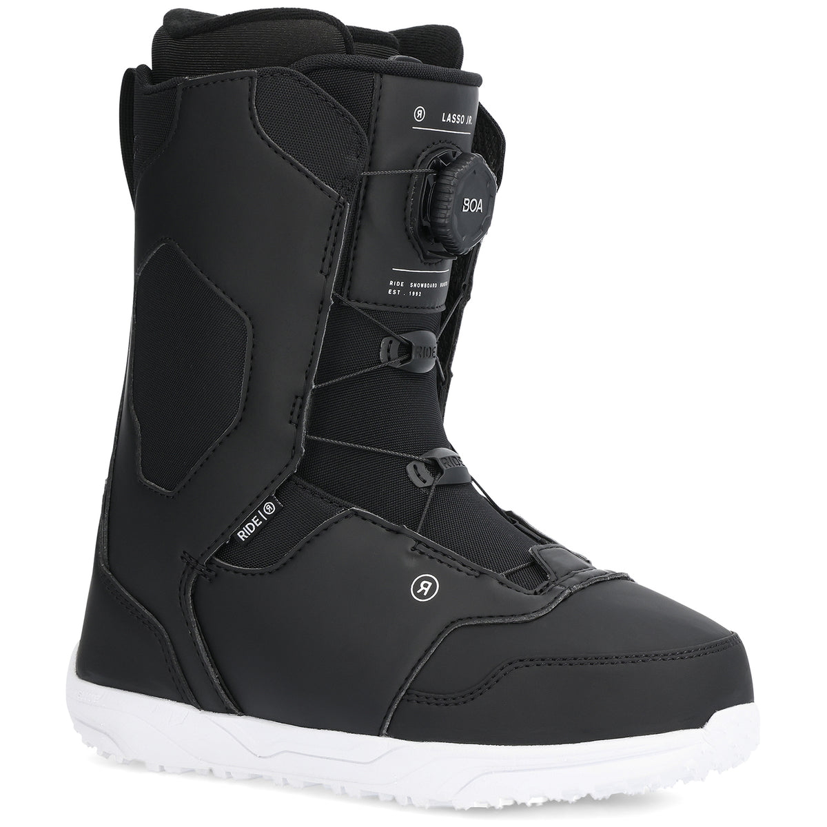 Ride Lasso Jr Snowboard Boots - Kids' Black