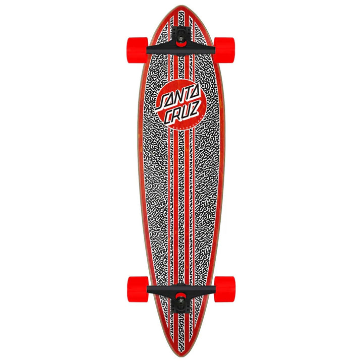 Santa Cruz Skateboards Amoeba Dot Pintail 9.58 Cruiser Complete