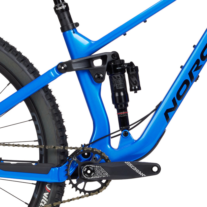 Norco Fluid FS C2 Complete Mountain Bike 2024 Blue/Black
