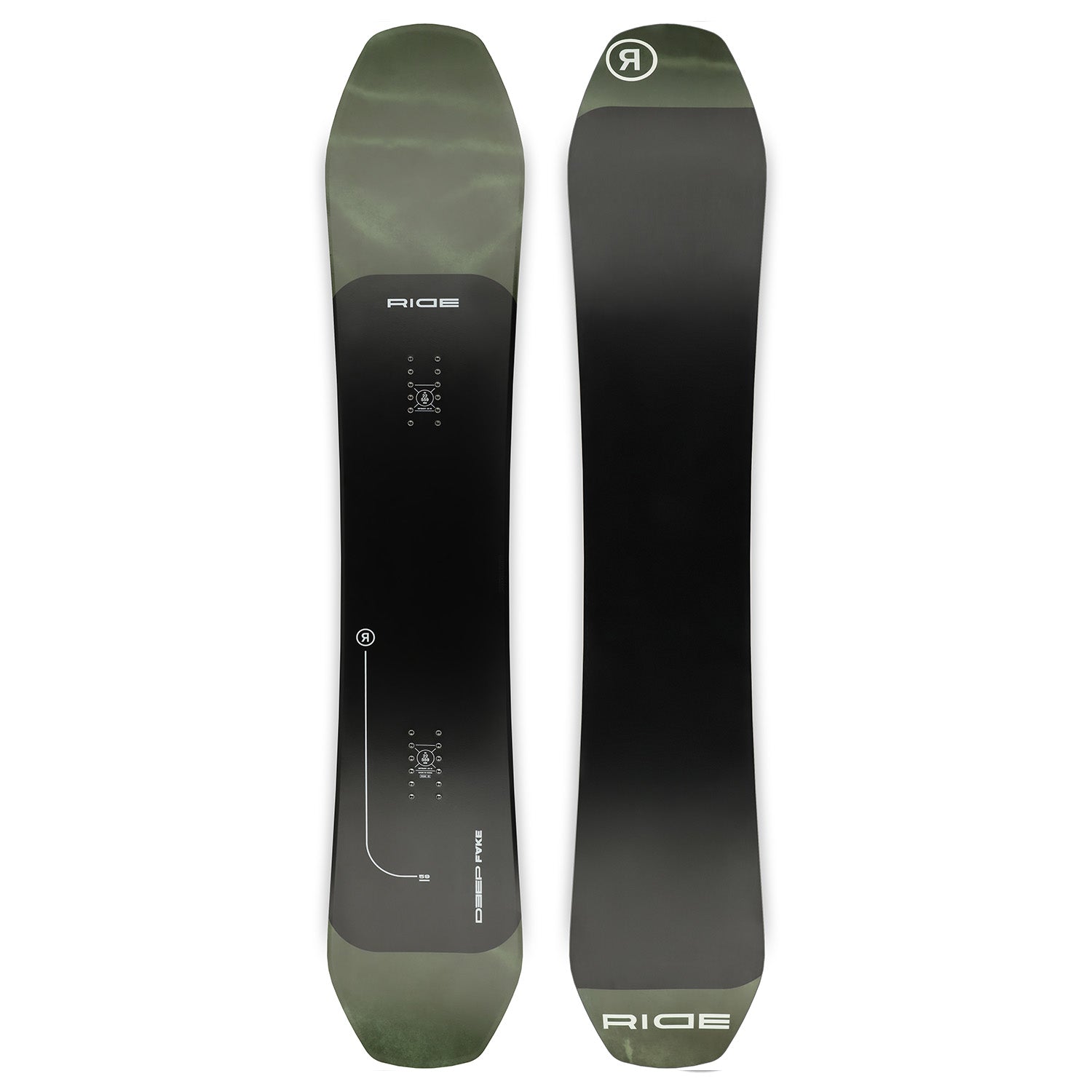 Ride Deep Fake Snowboard 2025 – evo
