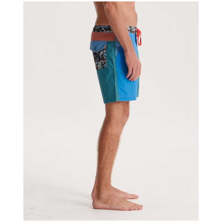 The Critical Slide Society Fauna 17" Trunks - Men's Teal