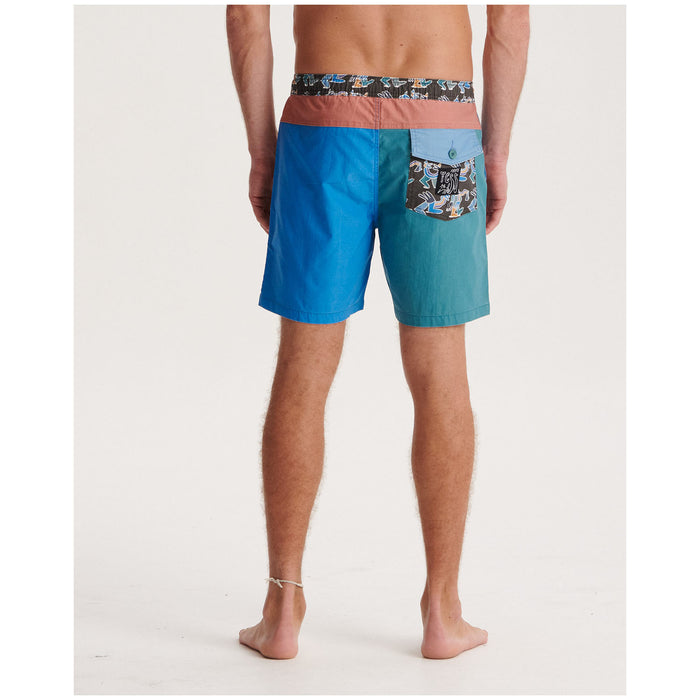 The Critical Slide Society Fauna 17" Trunks - Men's Teal