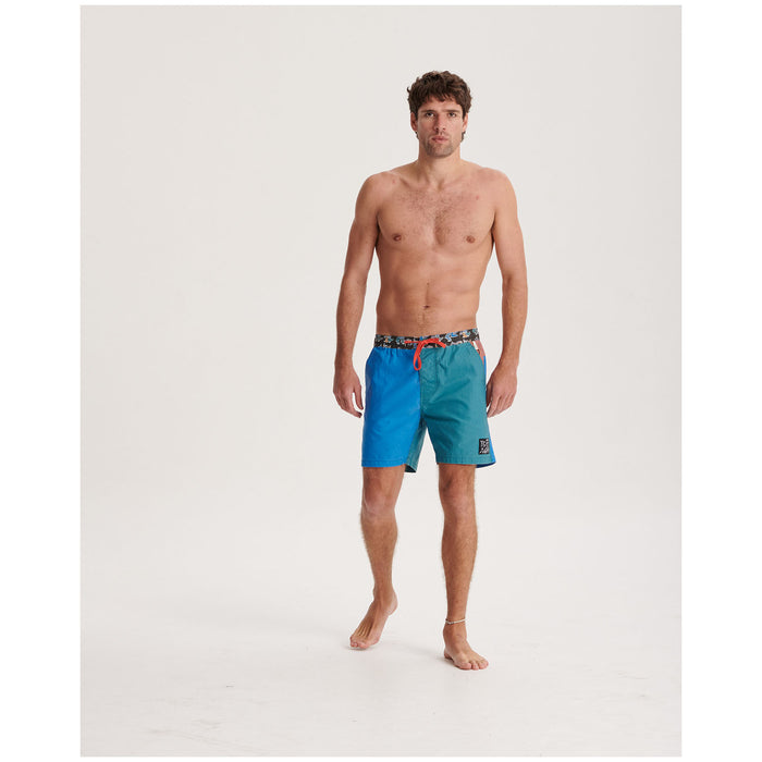 The Critical Slide Society Fauna 17" Trunks - Men's Teal