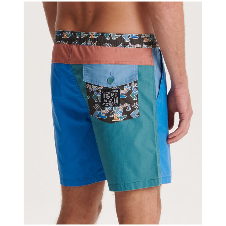 The Critical Slide Society Fauna 17" Trunks - Men's Teal