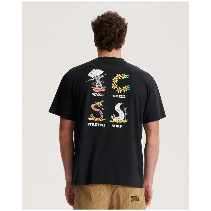 The Critical Slide Society Routine T-Shirt - Men's Vintage Black
