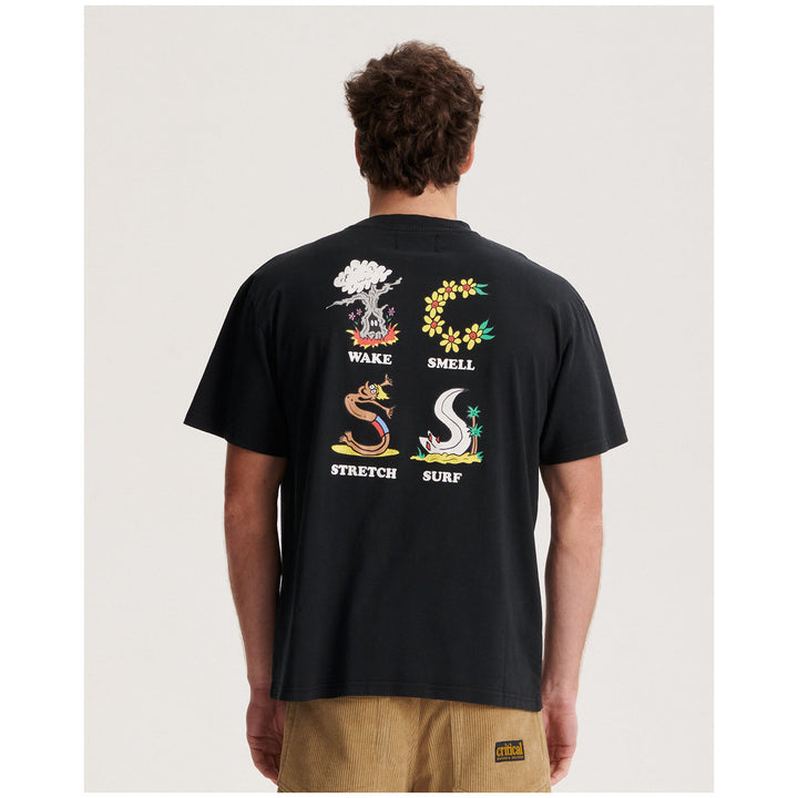 The Critical Slide Society Routine T-Shirt - Men's Vintage Black