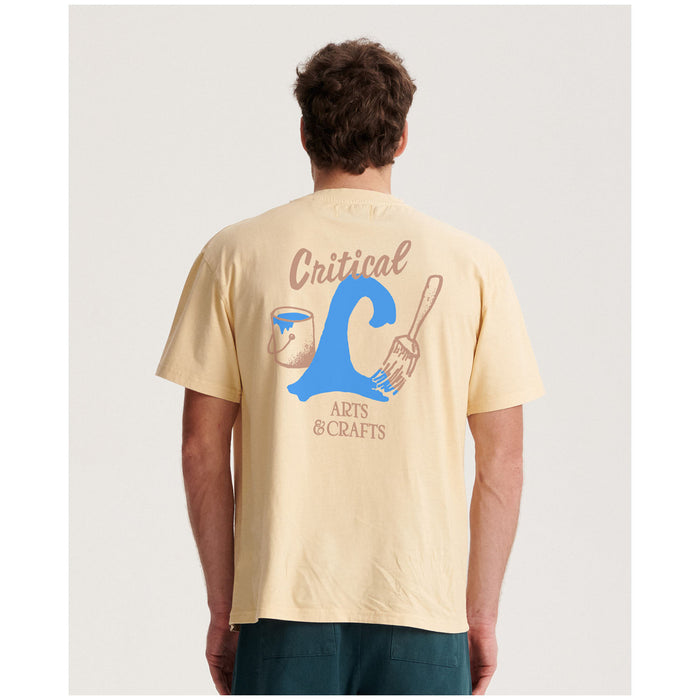 The Critical Slide Society Crafty T-Shirt - Men's Sand