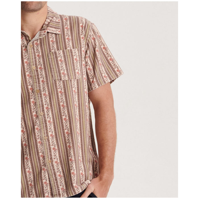The Critical Slide Society Walker Short-Sleeve Shirt - Men's Ecru