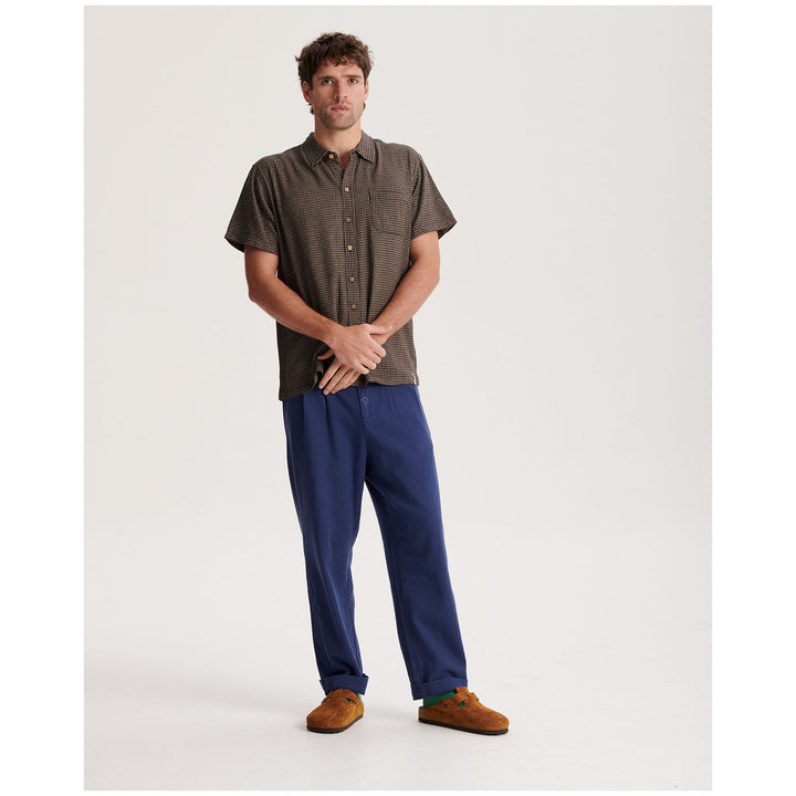 The Critical Slide Society Rounder Short-Sleeve Shirt - Men's Brown