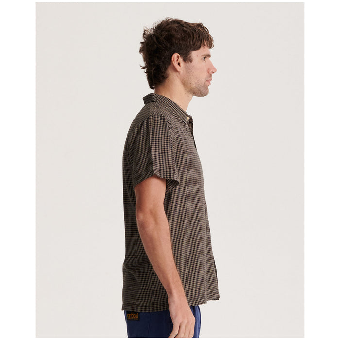 The Critical Slide Society Rounder Short-Sleeve Shirt - Men's Brown