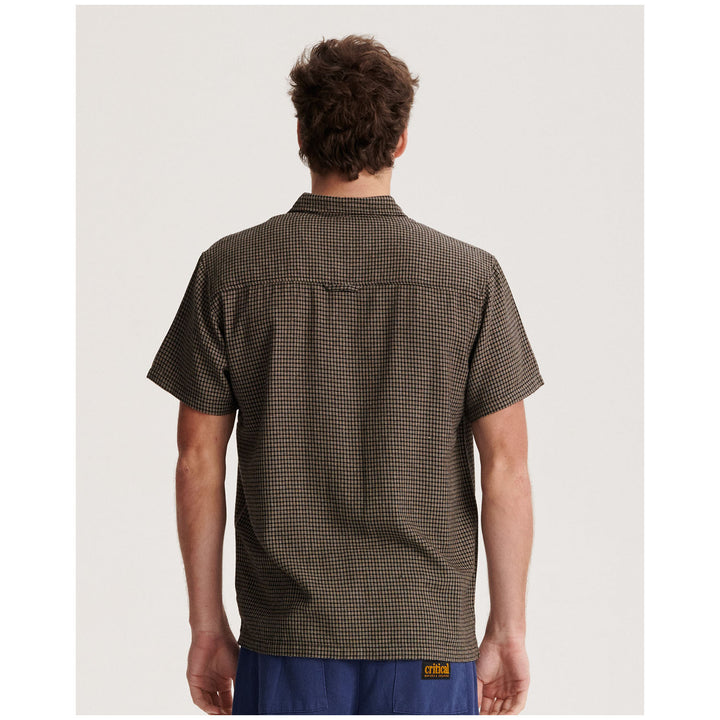 The Critical Slide Society Rounder Short-Sleeve Shirt - Men's Brown