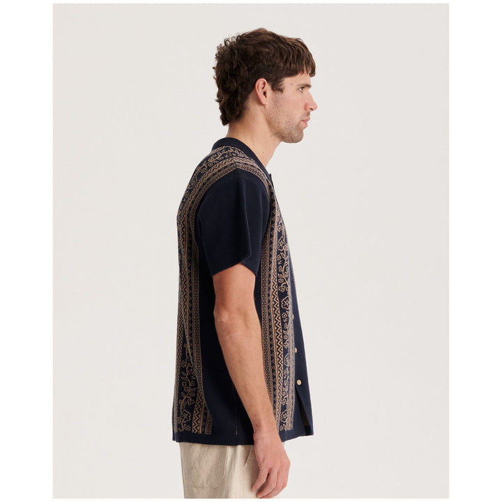 The Critical Slide Society Walker Knit Shirt - Men's Navy