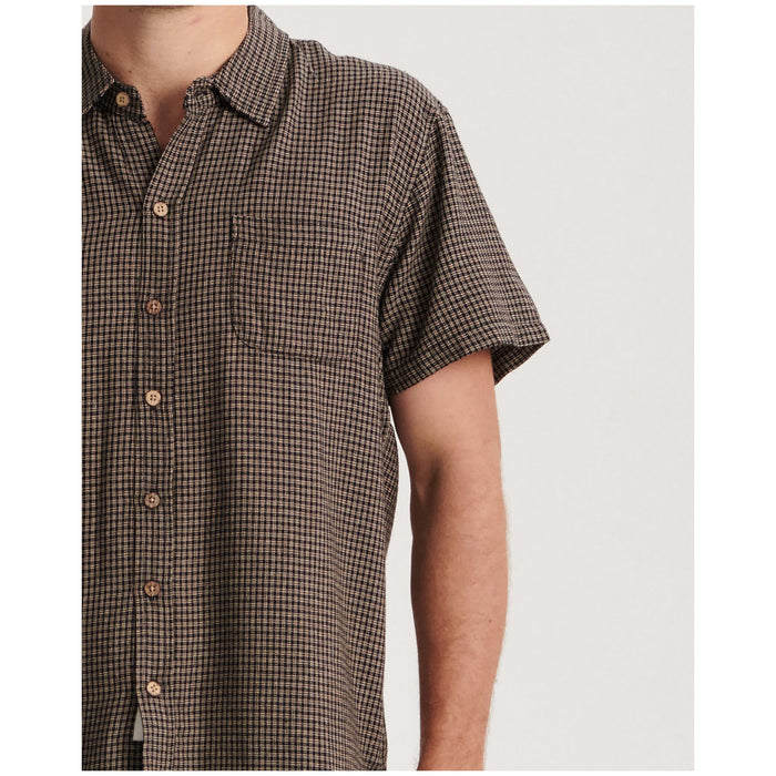 The Critical Slide Society Rounder Short-Sleeve Shirt - Men's Brown