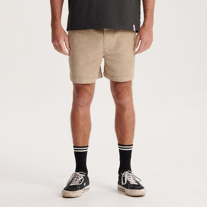 The Critical Slide Society Fever Waffle Shorts - Men's Sand