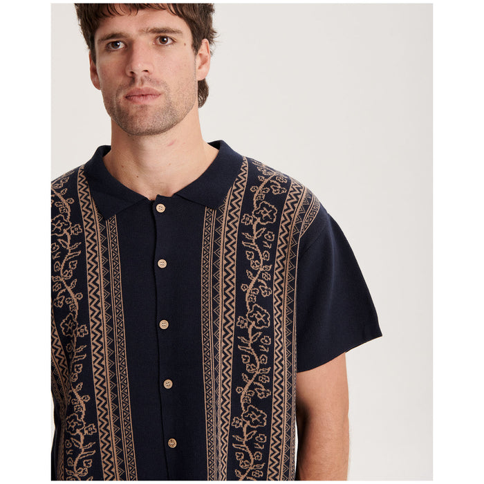 The Critical Slide Society Walker Knit Shirt - Men's Navy