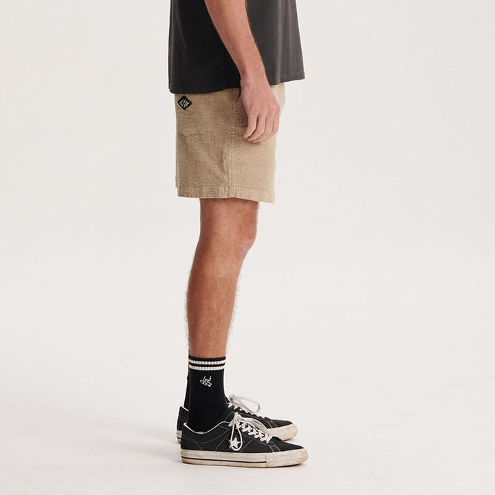 The Critical Slide Society Fever Waffle Shorts - Men's Sand