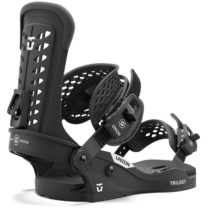 Union Trilogy Classic Snowboard Bindings - Women's 2025 Black