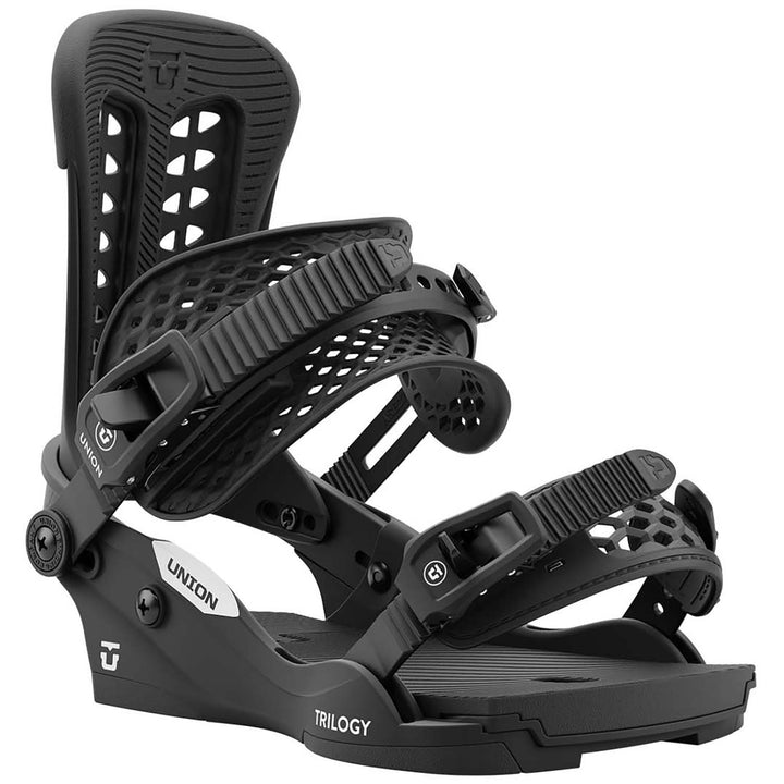 Union Trilogy Classic Snowboard Bindings - Women's 2025 Black
