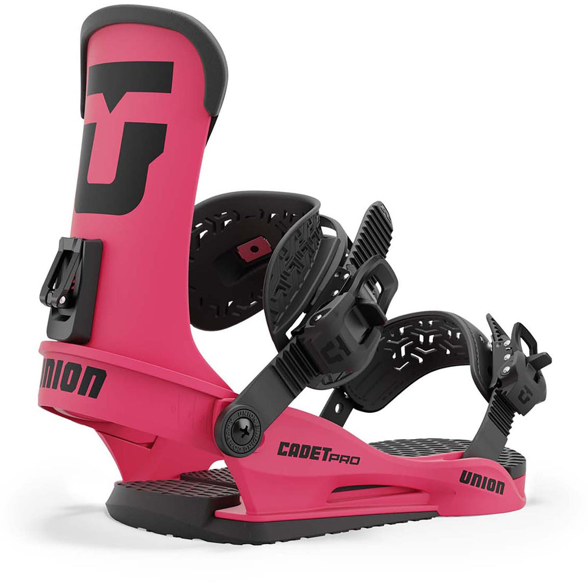 Union Cadet Pro Snowboard Bindings - Kids' 2025 Magenta