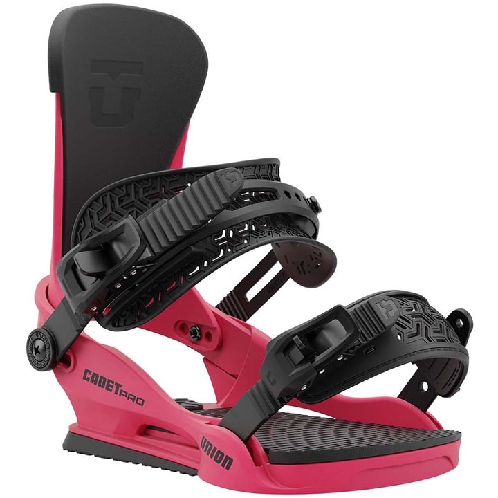 Union Cadet Pro Snowboard Bindings - Kids' 2025 Magenta