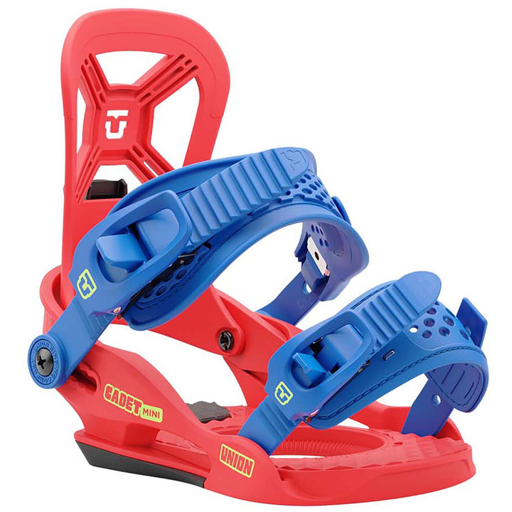 Union Cadet Mini Snowboard Bindings - Kids' 2025 Red