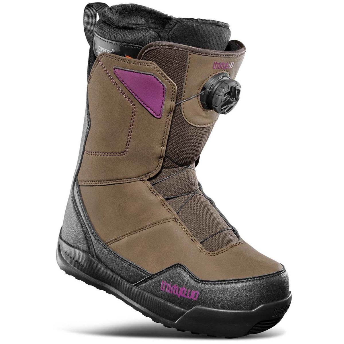 thirtytwo Shifty Boa Snowboard Boots - Women's 2025 Brown/Black