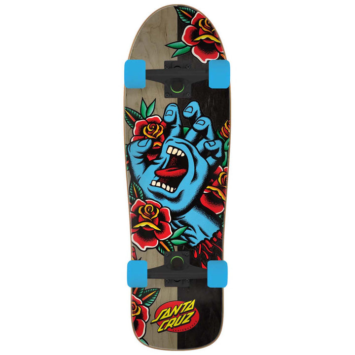 Santa Cruz Skateboards Screaming Flash Shaped 9.7 Cruiser Complete