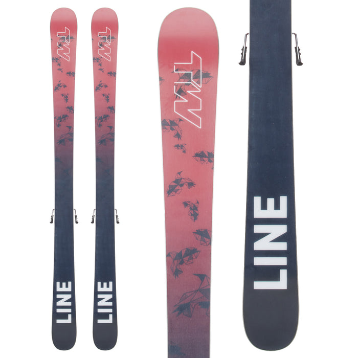 Line Skis Wallisch Shorty Skis + FDT 7.0 Bindings - Kids' 2025