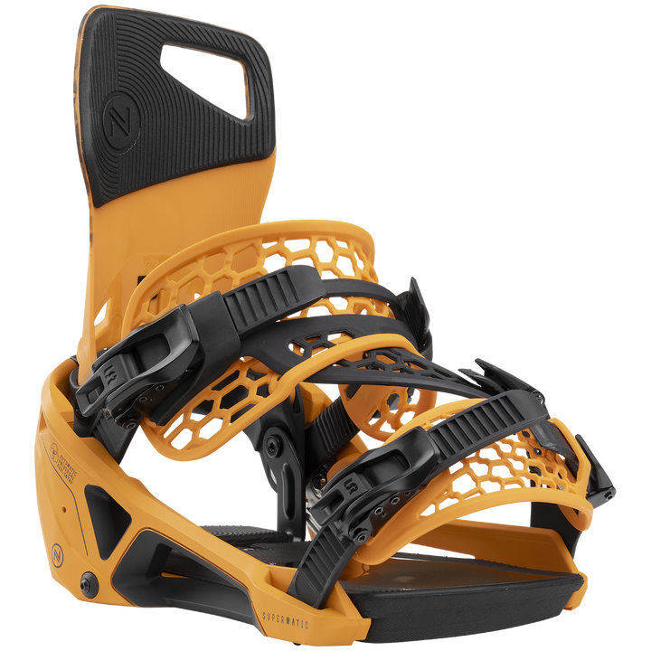 Nidecker Supermatic Snowboard Bindings 2025 Dune Orange
