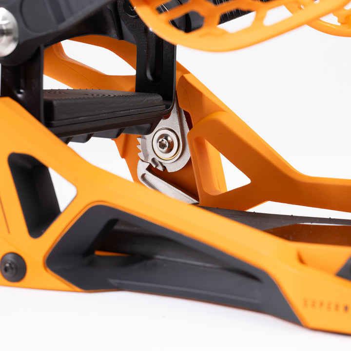 Nidecker Supermatic Snowboard Bindings 2025 Dune Orange