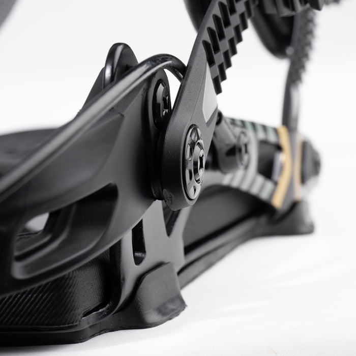 Nidecker Flow NX2 Fusion Snowboard Bindings Black