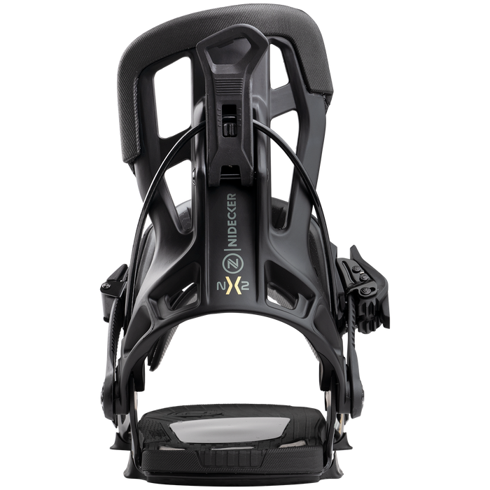 Nidecker Flow NX2 Fusion Snowboard Bindings Black