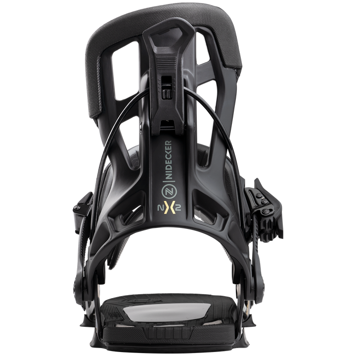 Nidecker Flow NX2 Fusion Snowboard Bindings Black