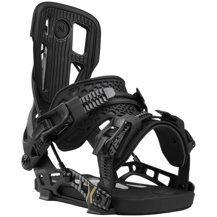 Nidecker Flow NX2 Fusion Snowboard Bindings Black