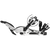 Flow NX2 Hybrid Snowboard Bindings White