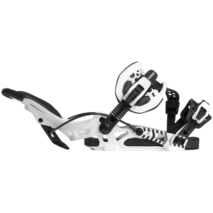 Flow NX2 Hybrid Snowboard Bindings White