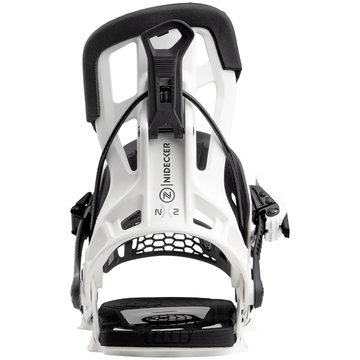 Flow NX2 Hybrid Snowboard Bindings White