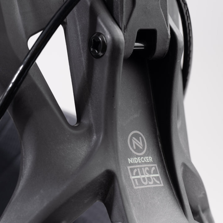 Nidecker Fuse Fusion Snowboard Bindings Black