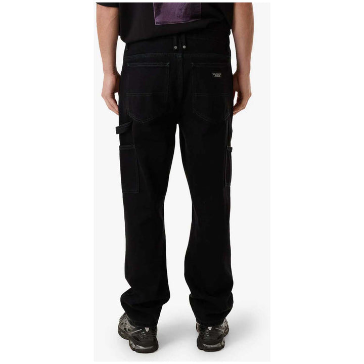 Thrills Carpenter Double Knee Pants - Men's Black Rinse