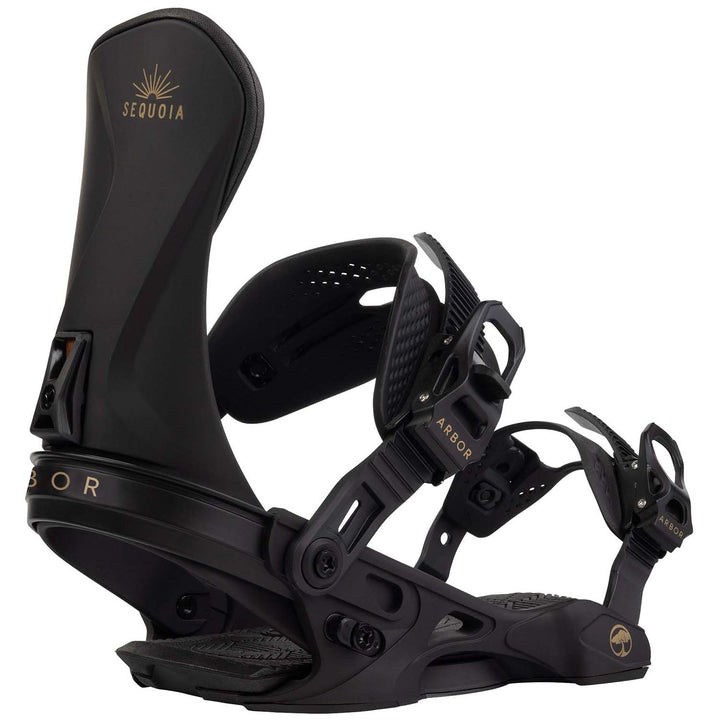 Arbor Sequoia Snowboard Bindings - Women's Black/Gold