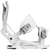 Flow Nexus Snowboard Bindings White