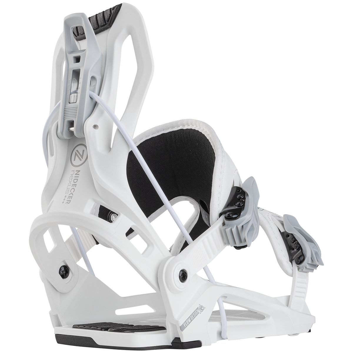 Flow Nexus Snowboard Bindings White