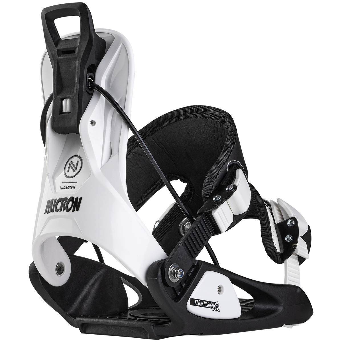Nidecker Flow Micron Snowboard Bindings - Kids' Stormtrooper