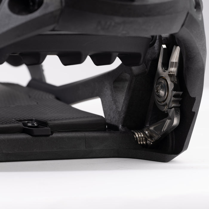 Nidecker Supermatic Carbon Snowboard Bindings 2026 Black