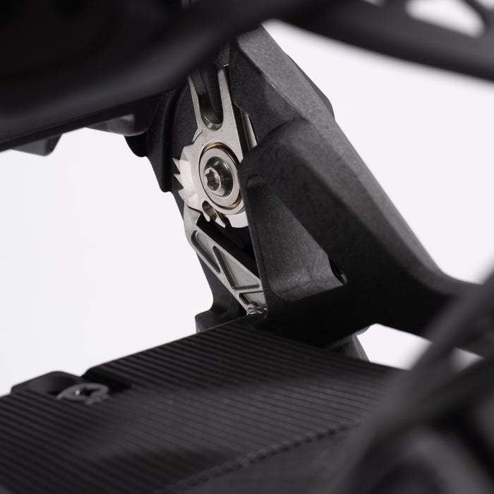 Nidecker Supermatic Carbon Snowboard Bindings 2026 Black