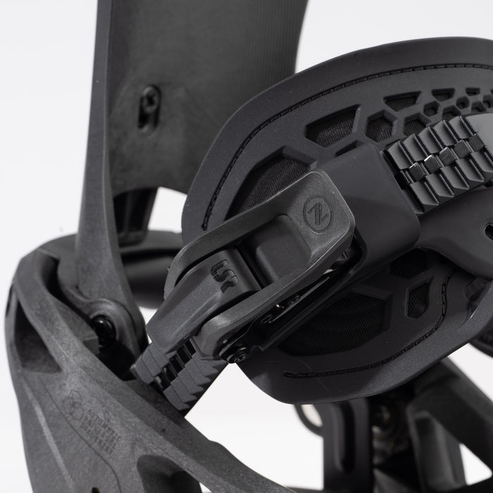 Nidecker Supermatic Carbon Snowboard Bindings 2026 Black