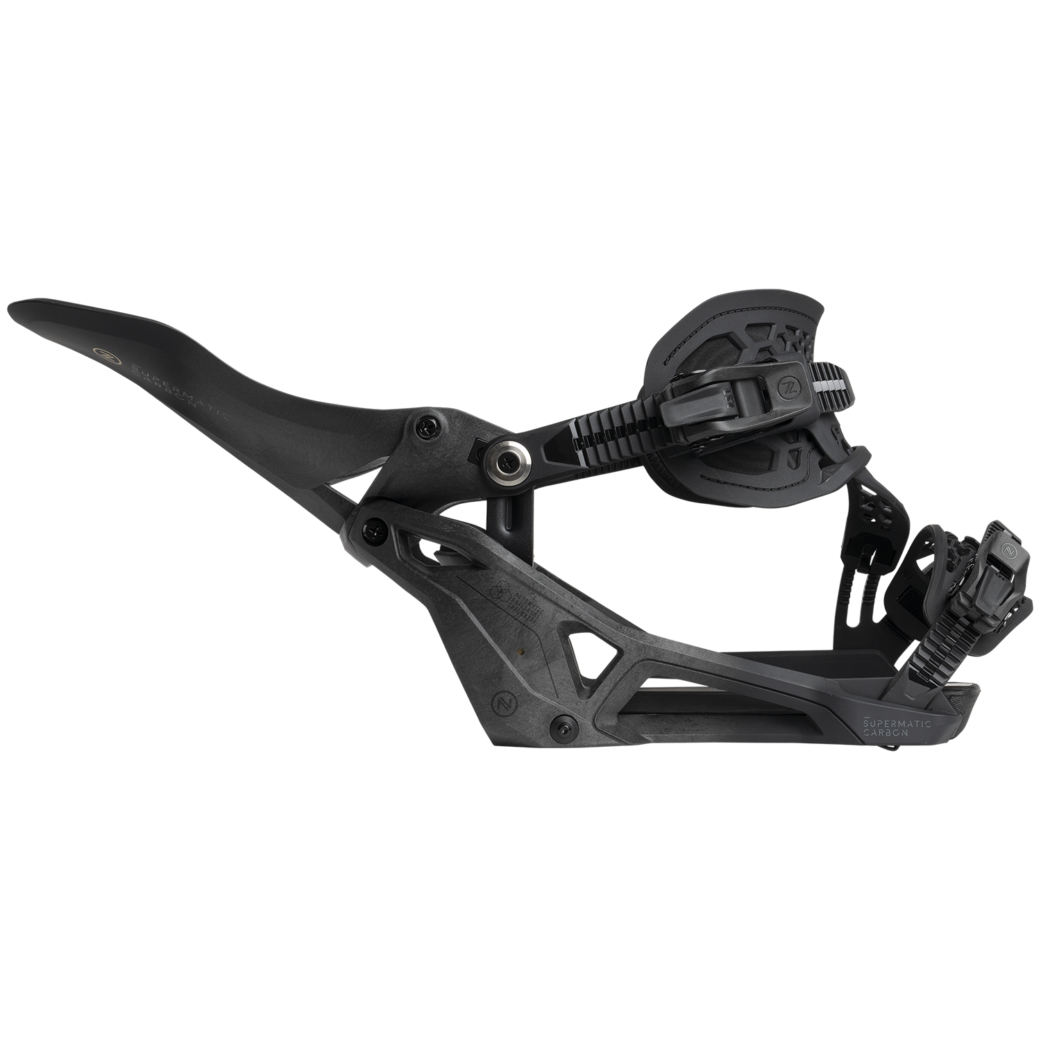 Nidecker Supermatic Carbon Snowboard Bindings 2026 – evo